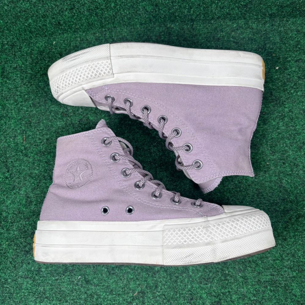 Converse Chuck Taylor All Star Lift Platform High Top Lilac Purple Womens